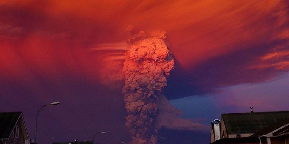 WATCH: Chile volcano erupts fo...