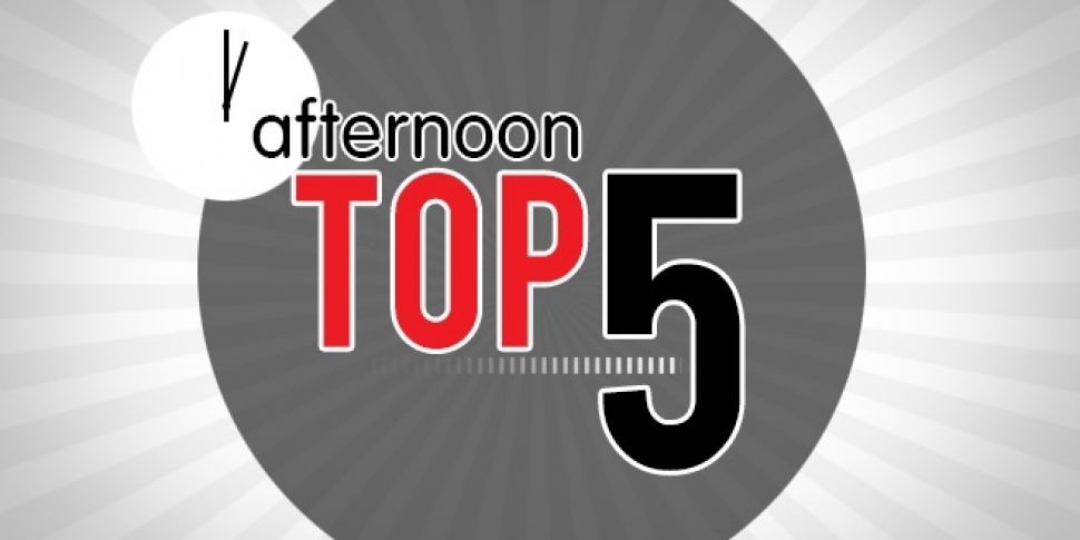 The top five at lunch time: Gr...