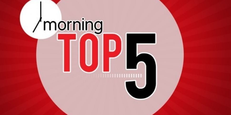 The morning top 5: Delivering...
