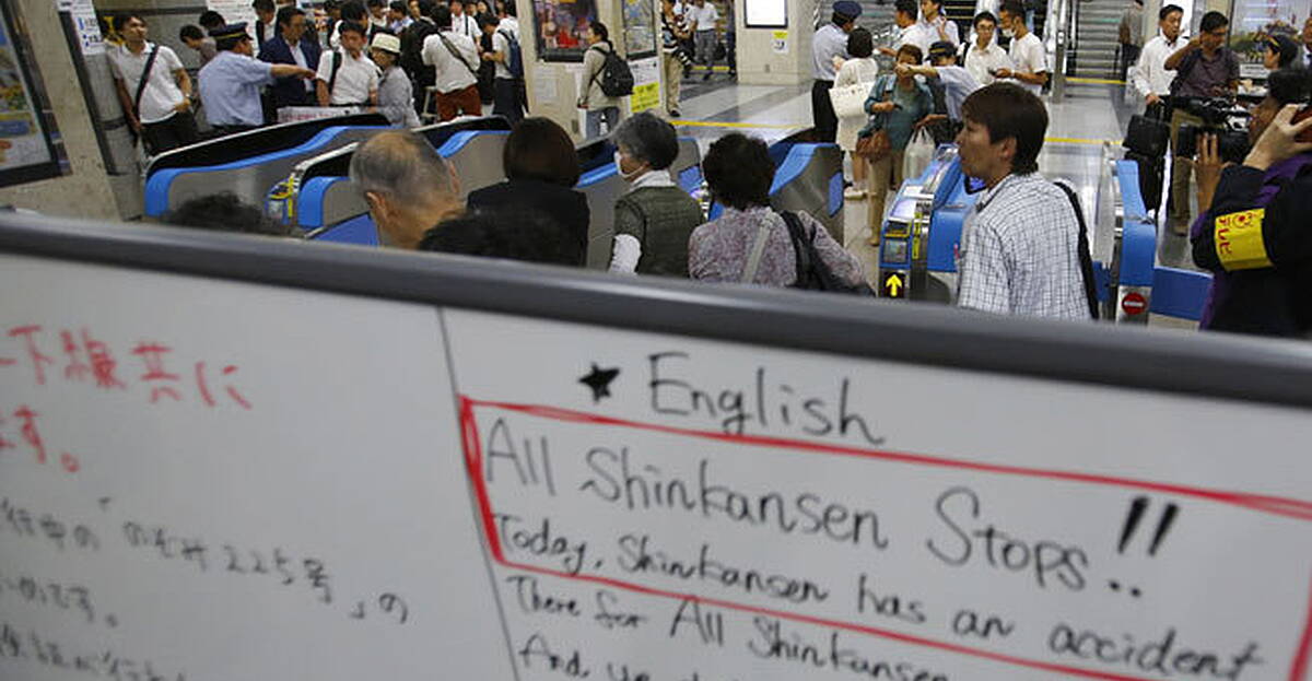 Two people dead after Japan bullet train fire | Newstalk