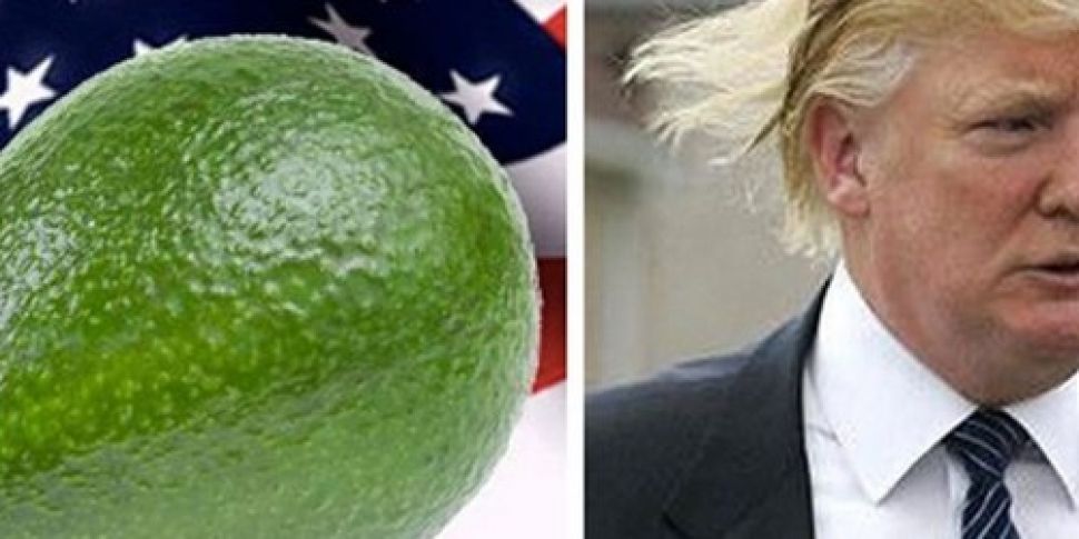 Donald Trump trumped by avocad...