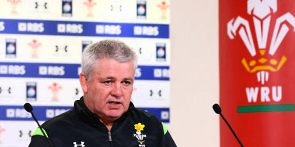 Warren Gatland jokes that he t...