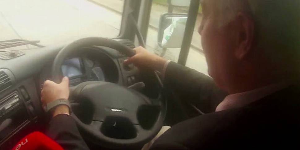 WATCH: Bobby Kerr drives an ar...