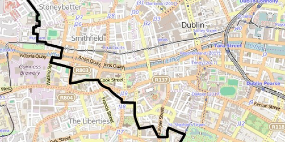 WATCH: How to cross Dublin wit...