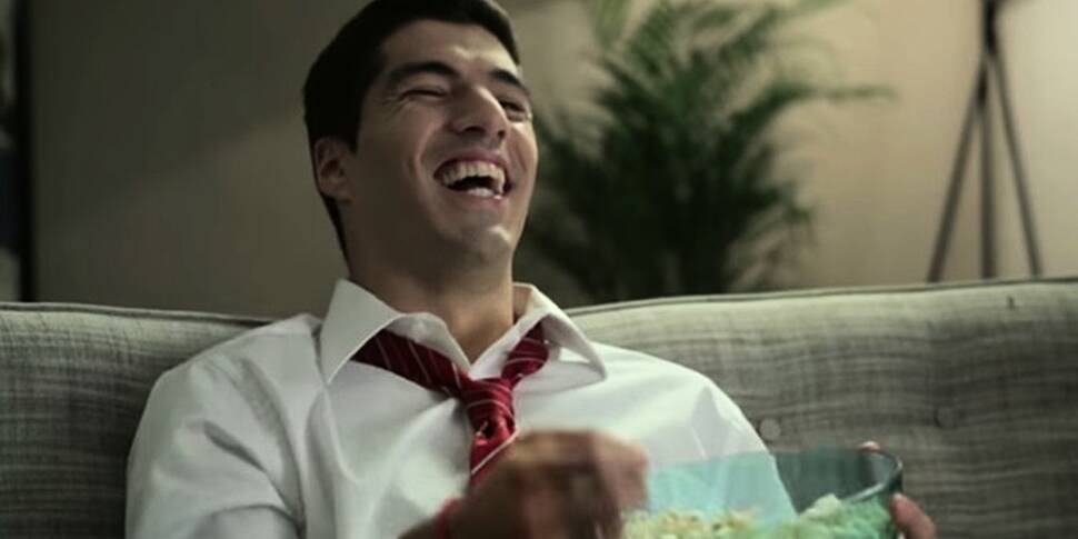 WATCH: Luis Suarez stars as a...