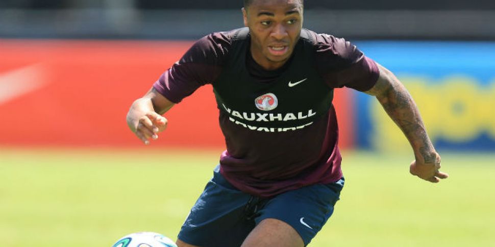 Raheem Sterling posts picture...