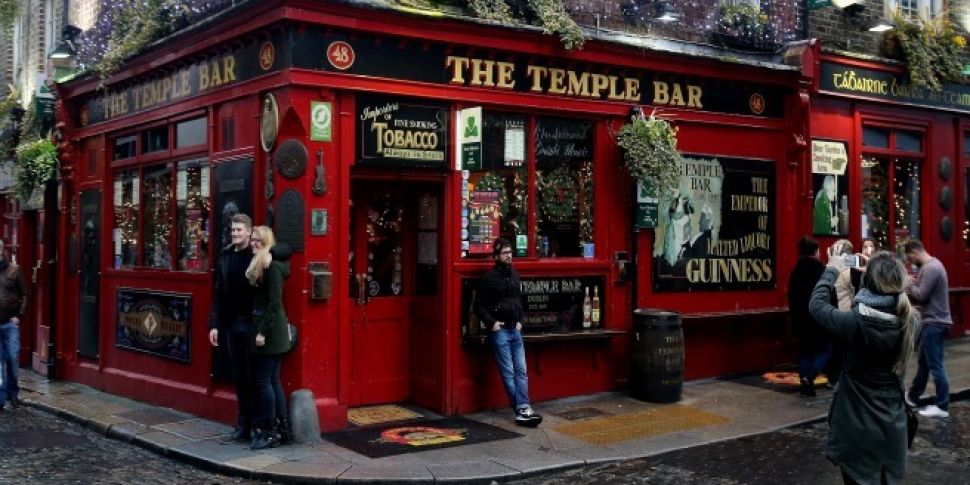 The Temple Bar raises a glass...