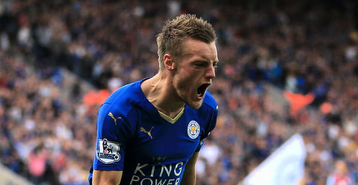 How do the stats explain Jamie Vardy's rise to the top of the Premier