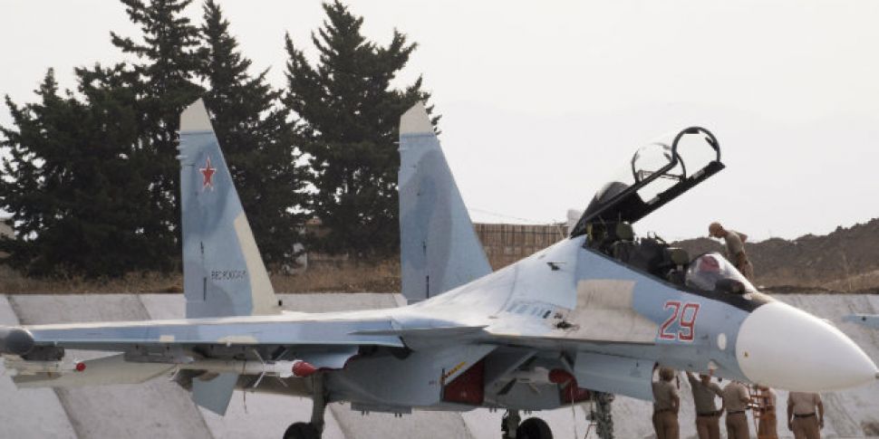 Russian jets in Syria carrying...