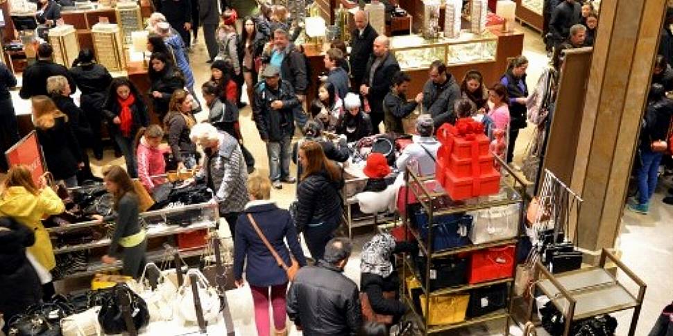 Black Friday sales in Ireland...