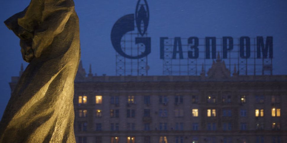 Russian company Gazprom halts...