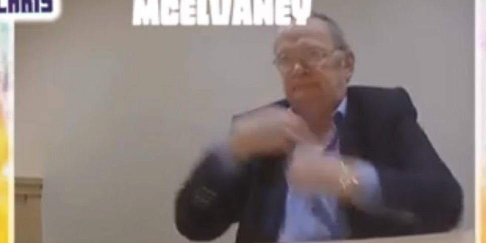 WATCH: Hugh McElvaney gets the...
