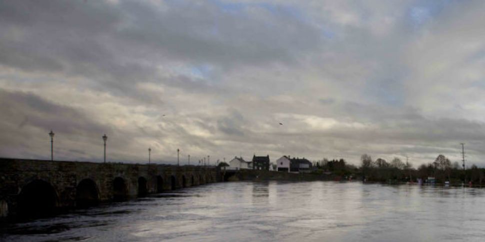 Areas along the river Shannon...