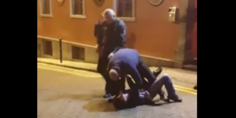 Bouncers fired after video of...