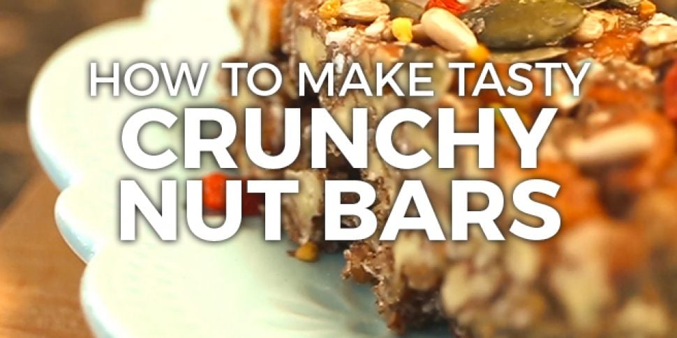 How to make Crunchy Nut Bars