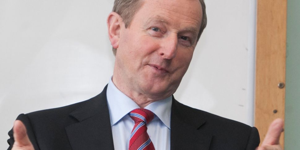 Enda Kenny most mentioned lead...