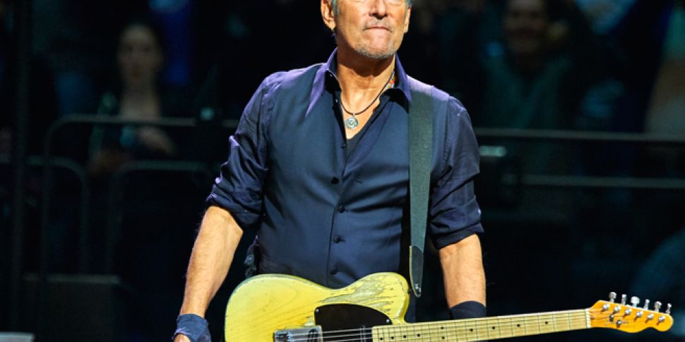 Bruce Springsteen was working...