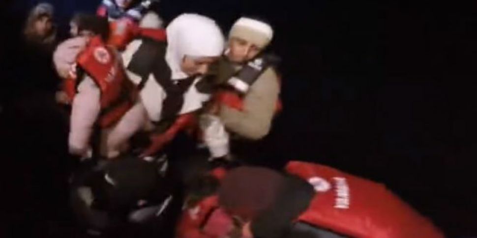 Nighttime rescue of 68 migrant...