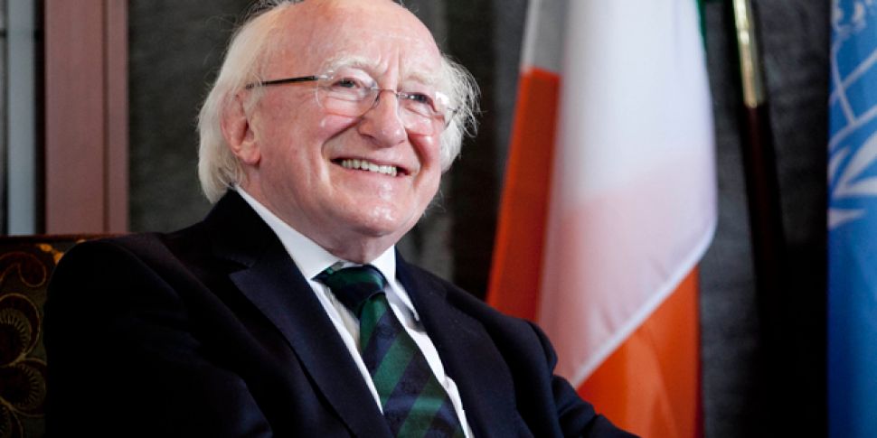 President Higgins meets with F...