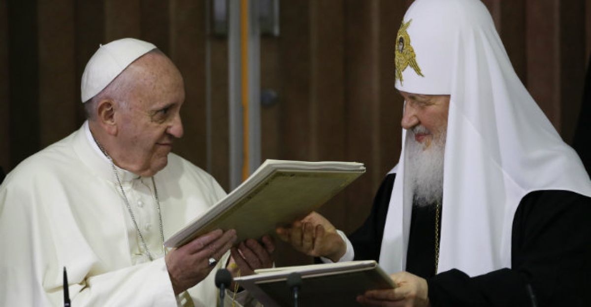 Pope And Head Of Russian Orthodox Church Meet For First Time Newstalk 