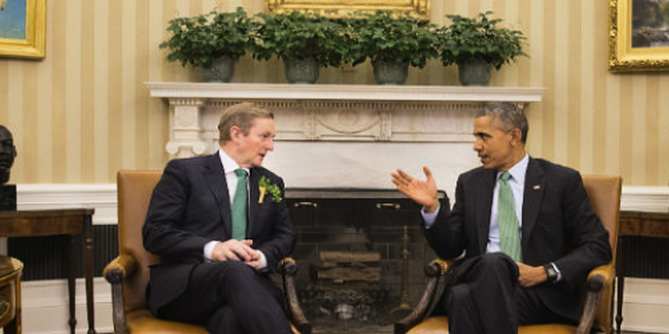 Enda Kenny cuts short St Patri...