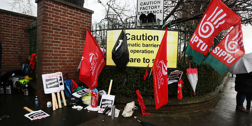 Shop stewards at Cadbury plant...