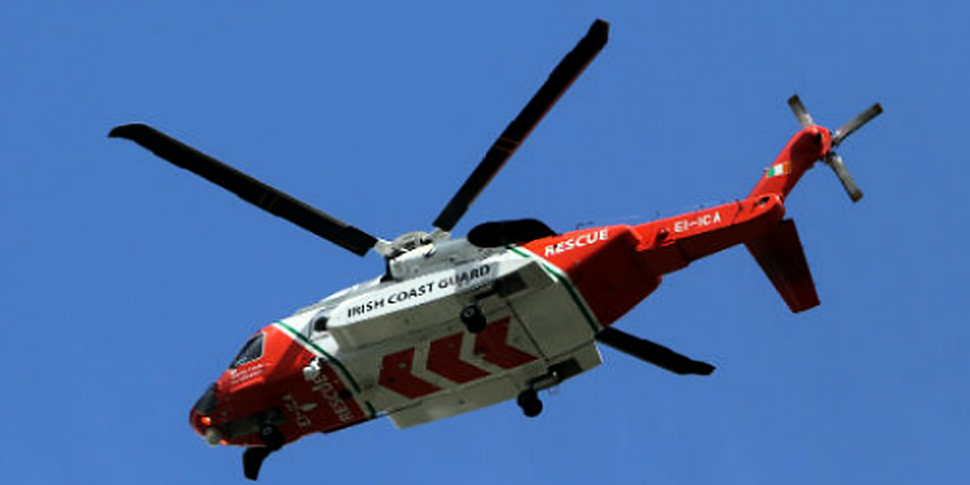 Man airlifted to hospital off...