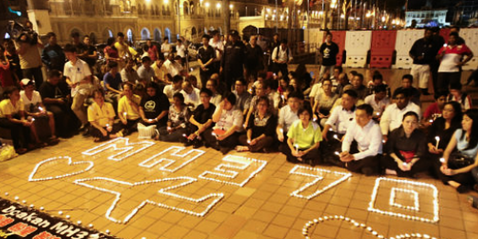 Two pieces of suspected MH370...