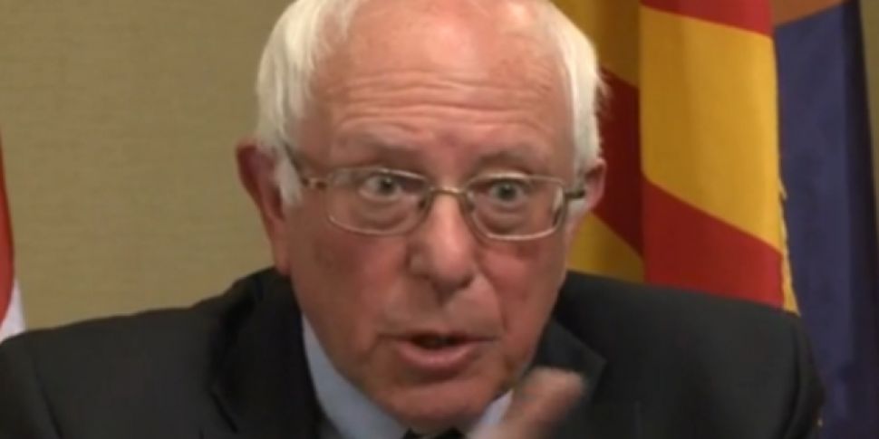 Watch Bernie Sanders Brings An Abrupt End To Tv Interview As He Walks Out Newstalk 