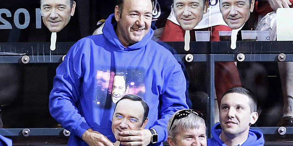 Man behind Kevin Spacey mask a...