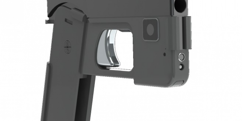 Gun shaped like a smartphone &...