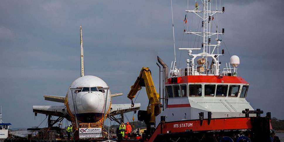 WATCH: Boeing 767 heading up t...