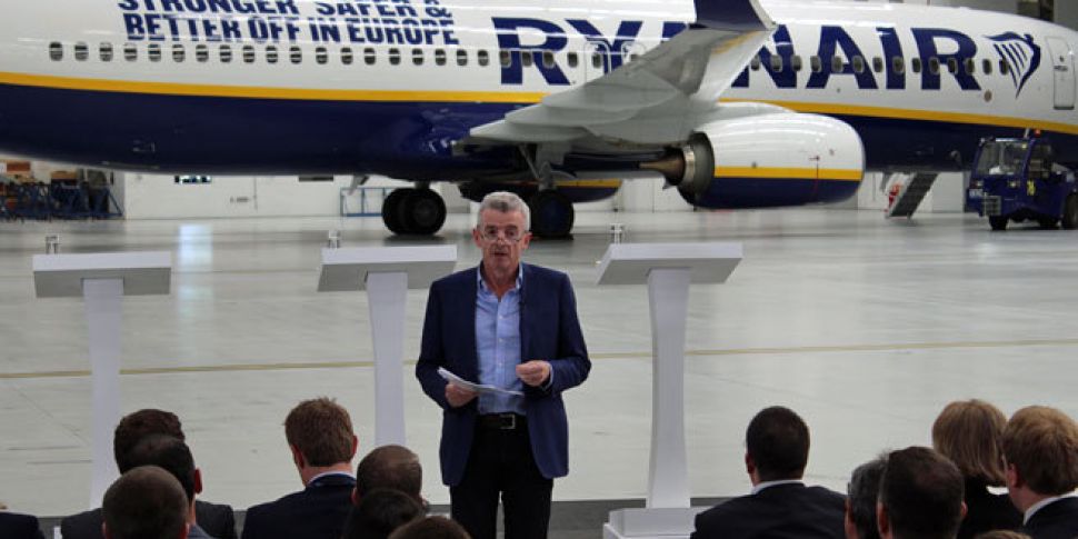 Ryanair unveils plane carrying...