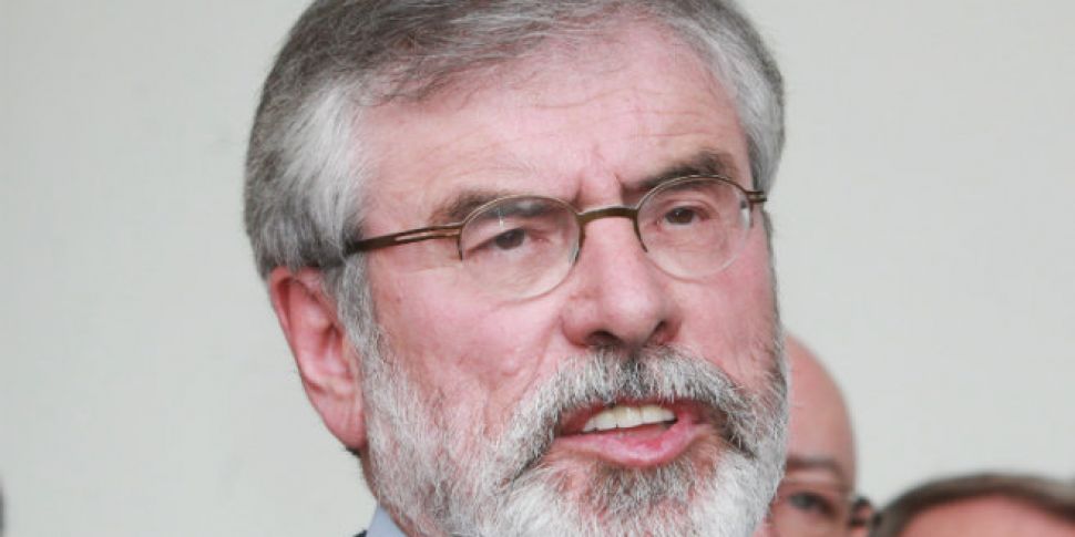 Gerry Adams responds to propos...