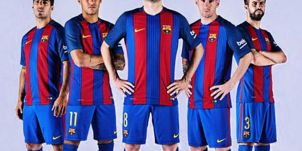 barcelona new jersey for next season