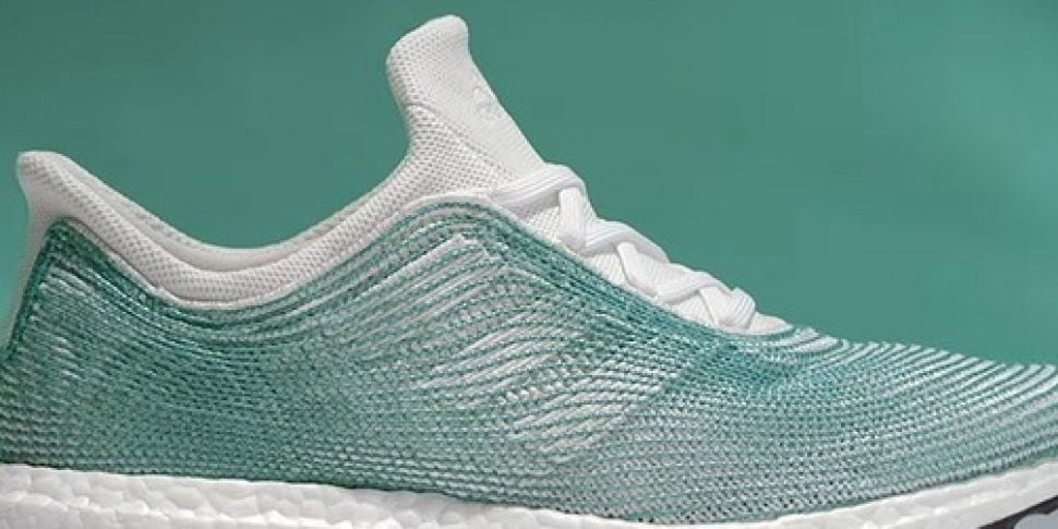 Adidas unveils running shoe made of recycled rubbish taken from the sea Newstalk