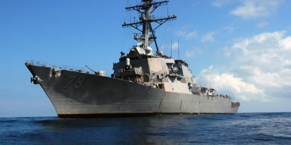 Russia says entry of US ship i...