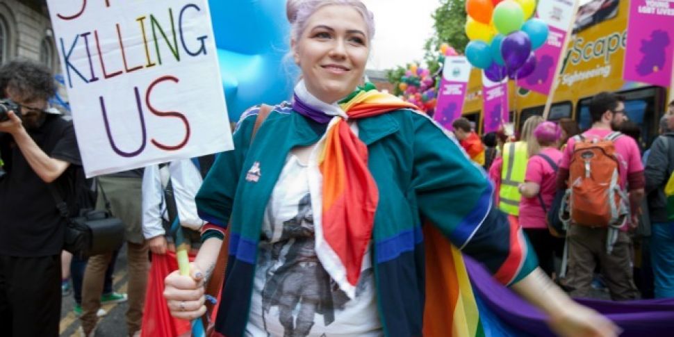 Pride marches through Dublin,...