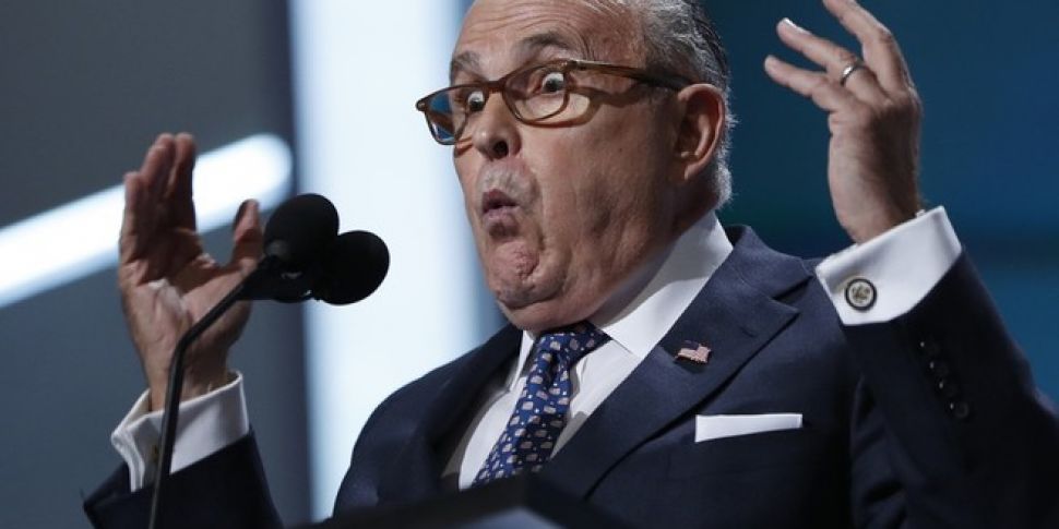 Rudy Giuliani no longer being...