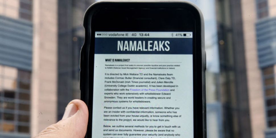 Whistleblowing NAMAleaks websi...
