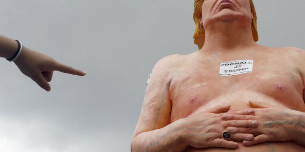 Protest group installs naked D...