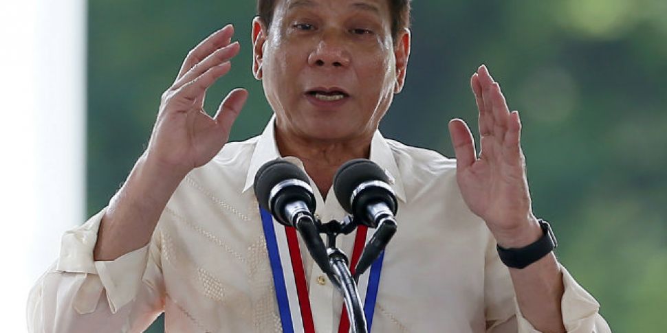 Philippines President Rodrigo...