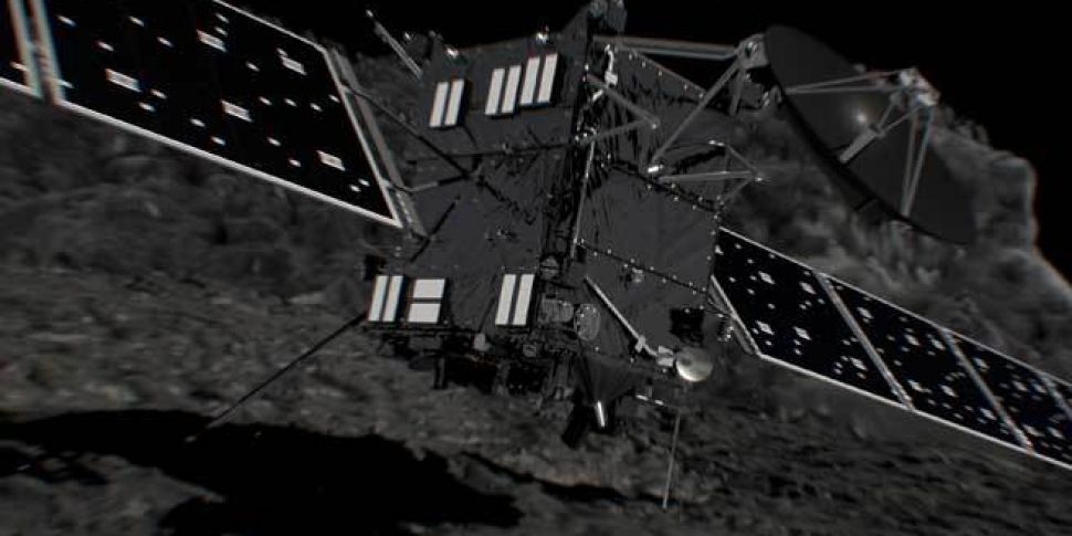 Rosetta mission ends as probe...