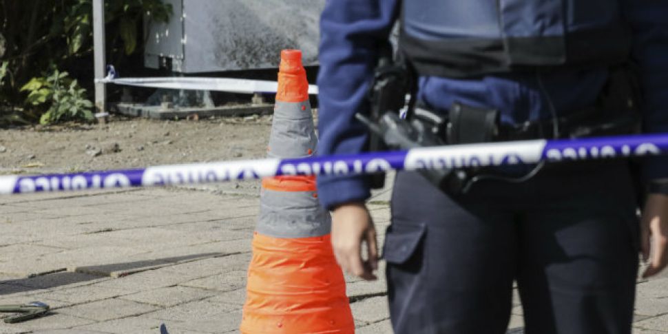 Two police officers in Brussel...