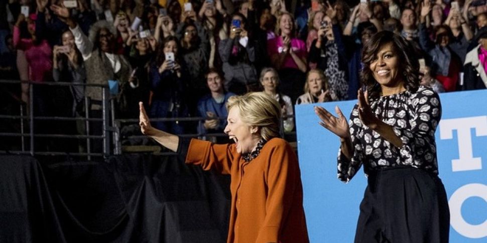 Michelle Obama joins Hillary C...