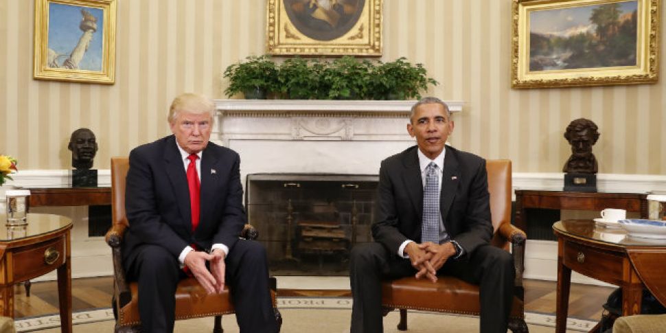 Trump and Obama discuss &#...