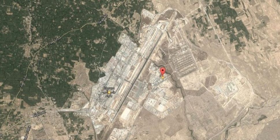 Blast at Afghan airfield kills...