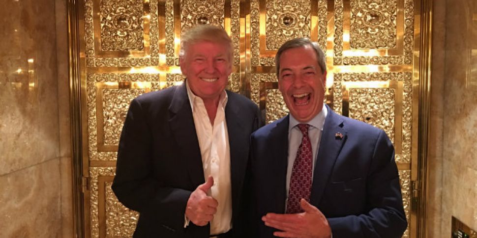 Nigel Farage and Donald Trump...