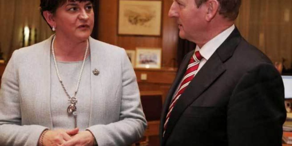 Taoiseach meets Arlene Foster...