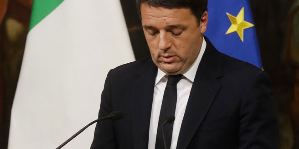 Italian PM Matteo Renzi to res...